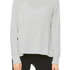 GLIMPSE LONG SLEEVE - VAPOR GREY HEATHER